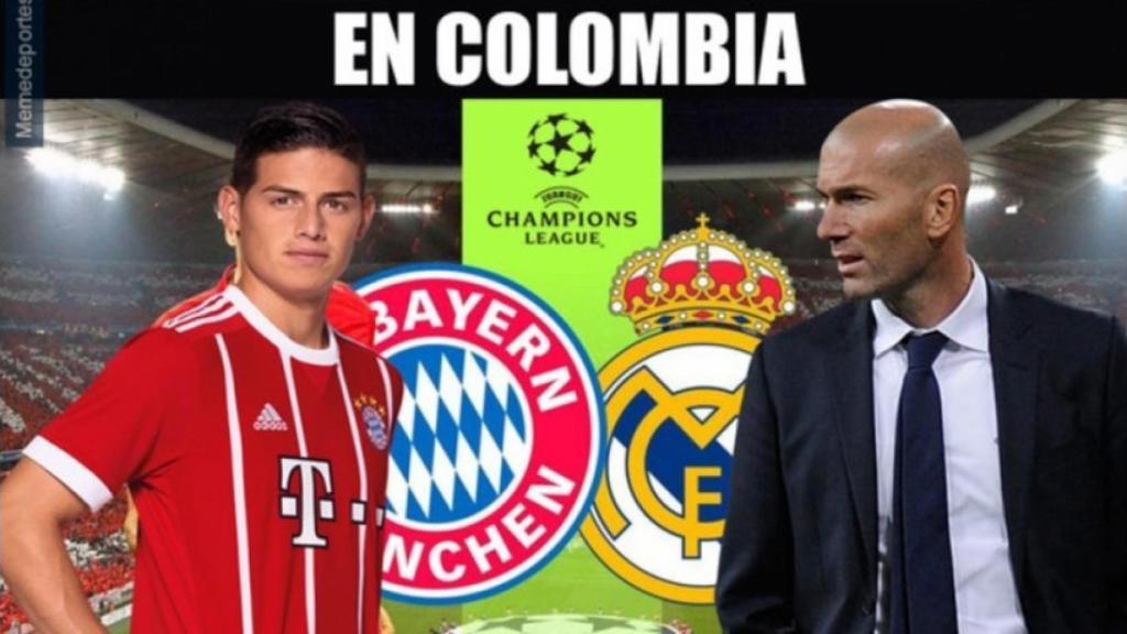 Meme del Bayern-Real Madrid. Foto: memedeportes.com