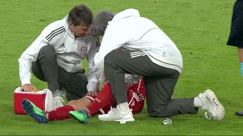 Problemas para el Bayern: Robben y Boateng, lesionados