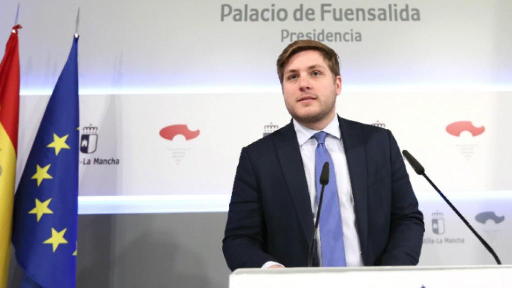 Nacho Hernando, portavoz del Gobierno de Castilla-La Mancha. Foto: Ó. Huertas.