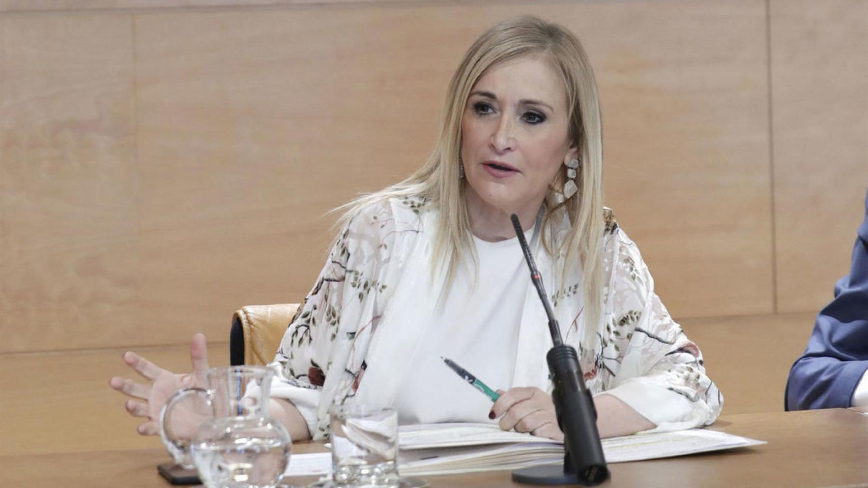 La presidenta de la Comunidad de Madrid, Cristina Cifuentes, en una imagen de archivo.