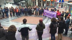Concentración Violencia de Género Coordinadora de Mujeres Valladolid 2
