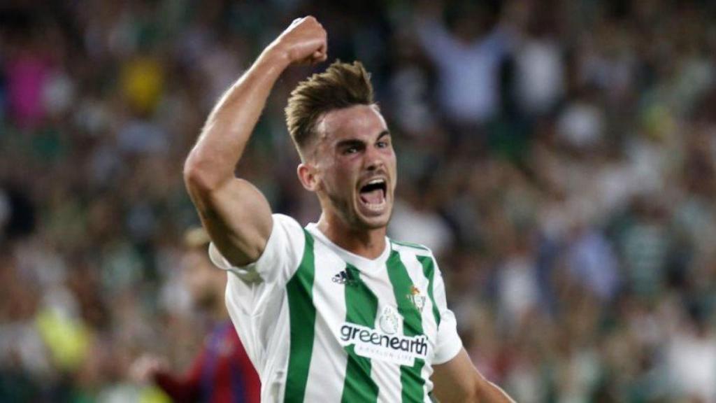 Fabián celebra un gol con el Betis. Foto realbetisbalompie.es