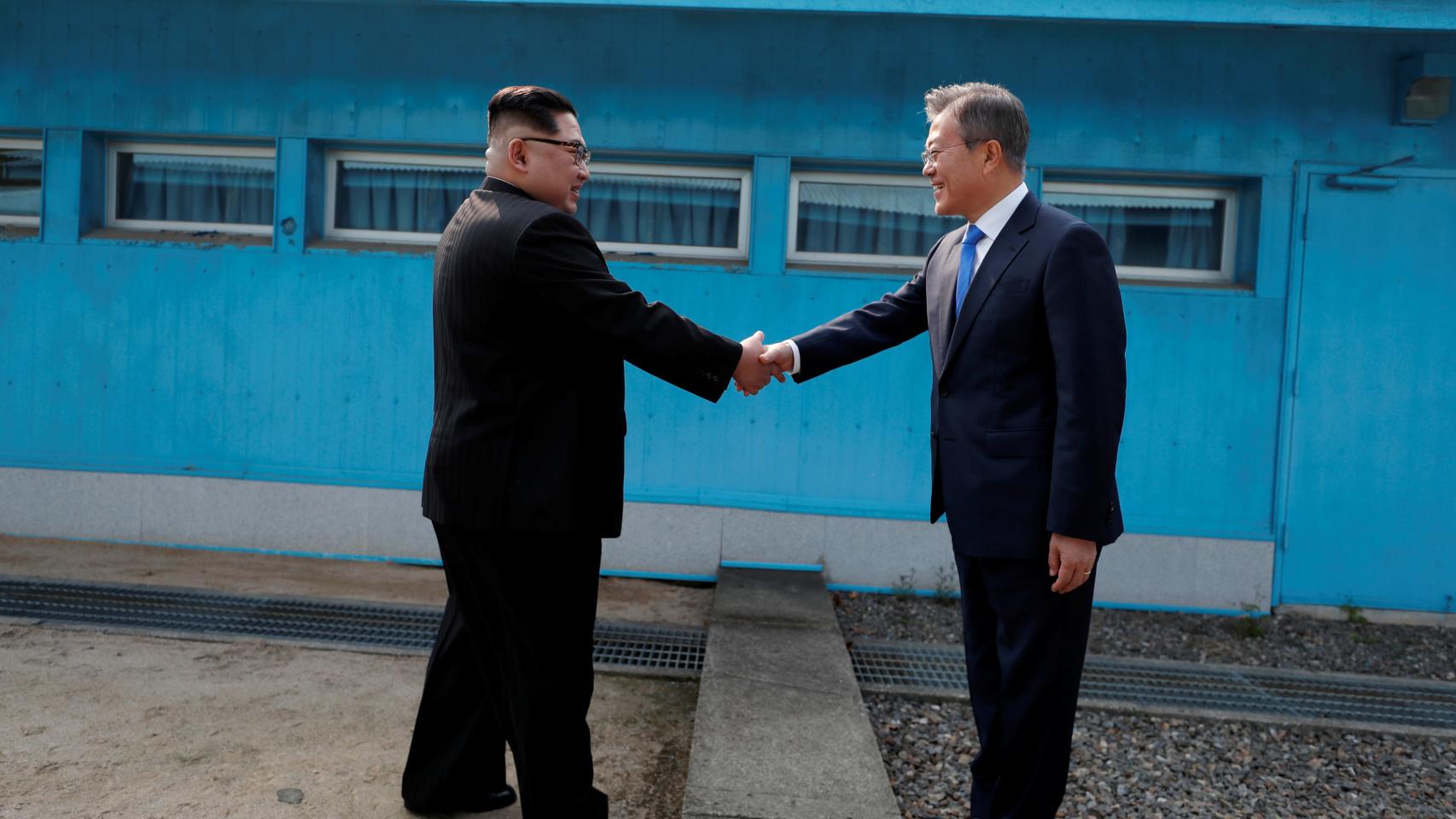 El encuentro histórico entre las dos Coreas, en imágenes