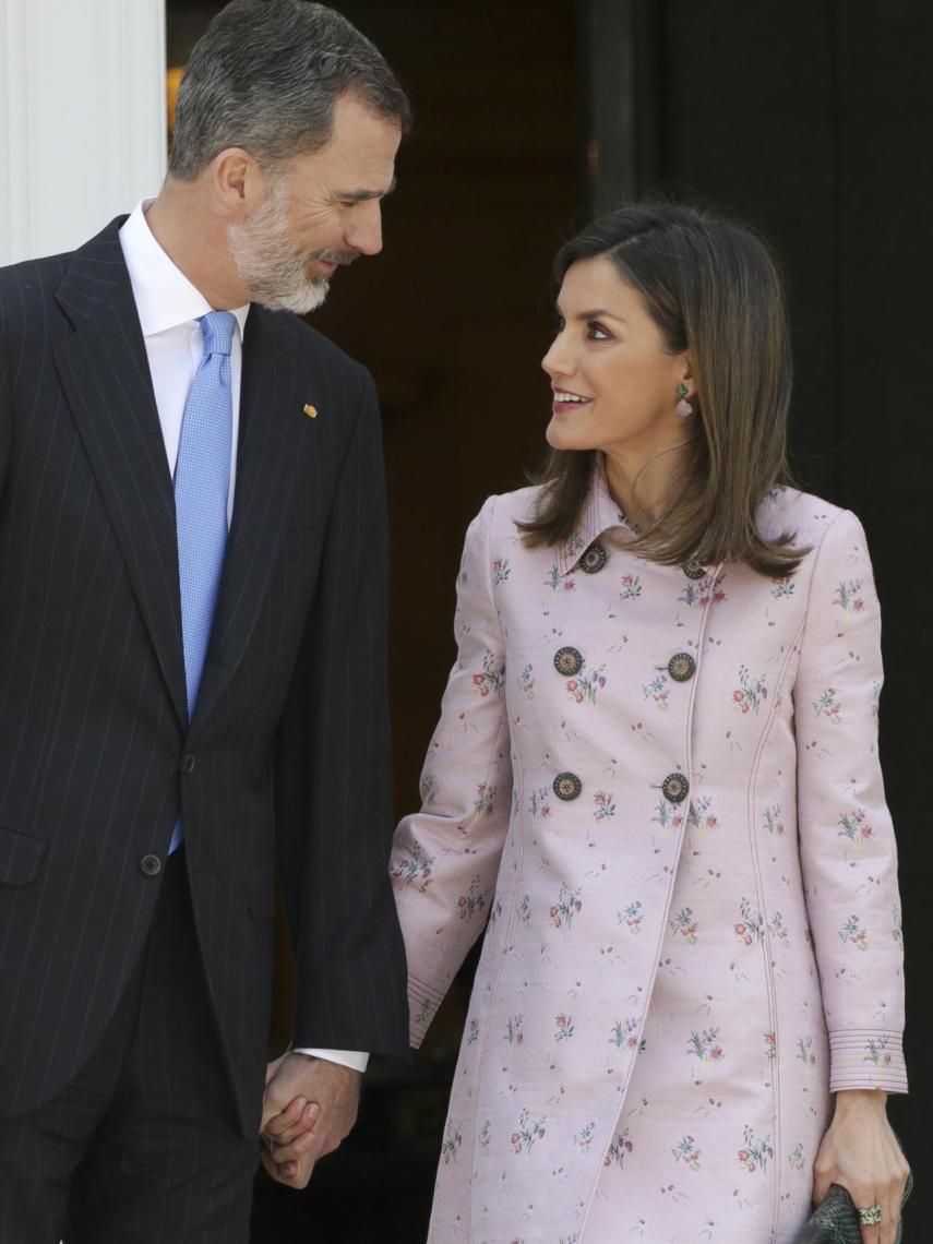 Felipe y Letizia se mostraron muy cómplices.