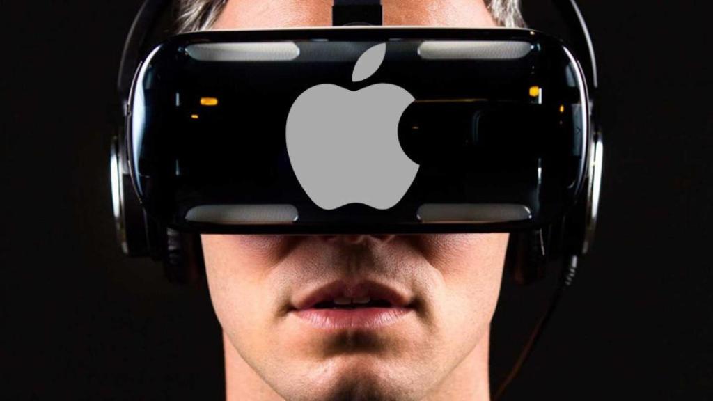 Concepto de las gafas de realidad mixta de Apple.