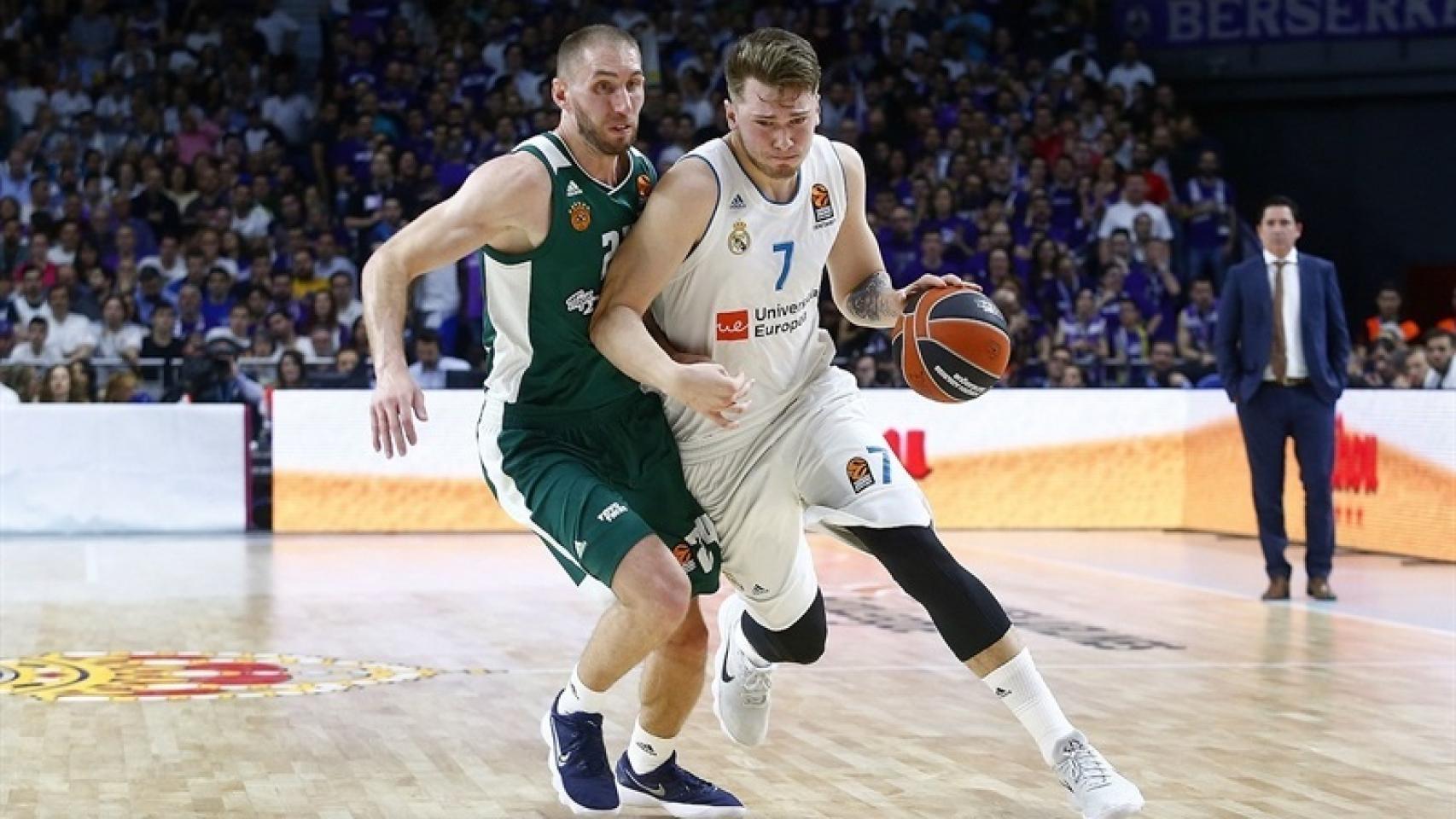 Luka Doncic fue uno de los grandes protagonistas del triunfo.