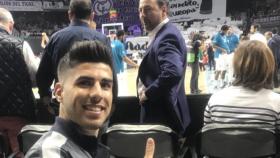 Asensio apoya al Real Madrid en el cuarto partido ante Panathinaikos. Foto: Twitter (@RMBaloncesto)