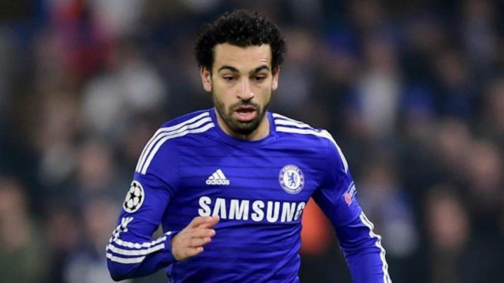 Salah con el Chelsea. Foto chelseafc.com