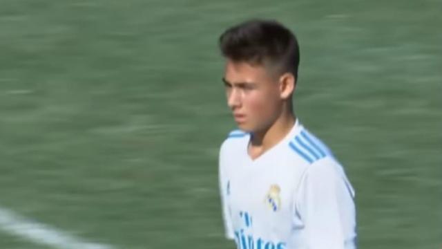 Iker Gil López, jugador del Infantil B