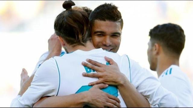 Bale y Casemiro