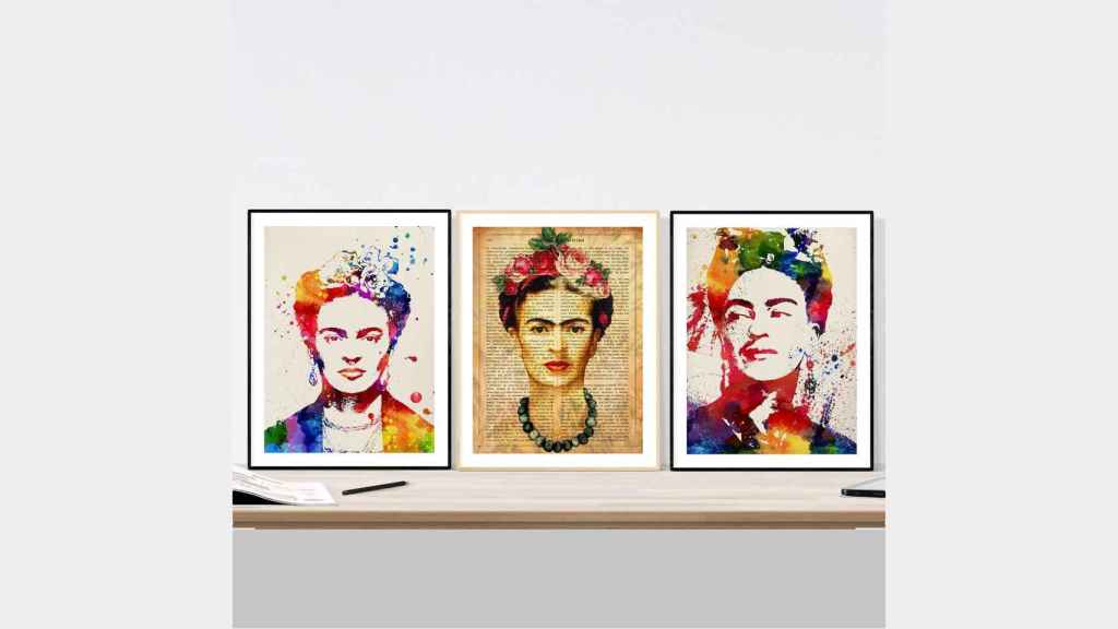 Retratos de Frida Kahlo.