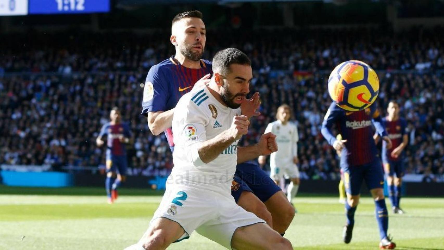 Carvajal y Jordi Alba