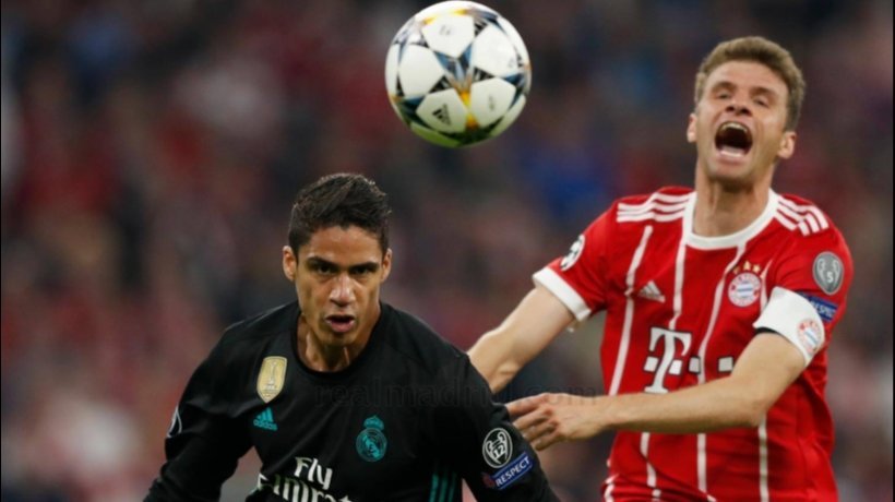 Varane contra Müller en el Allianz Arena