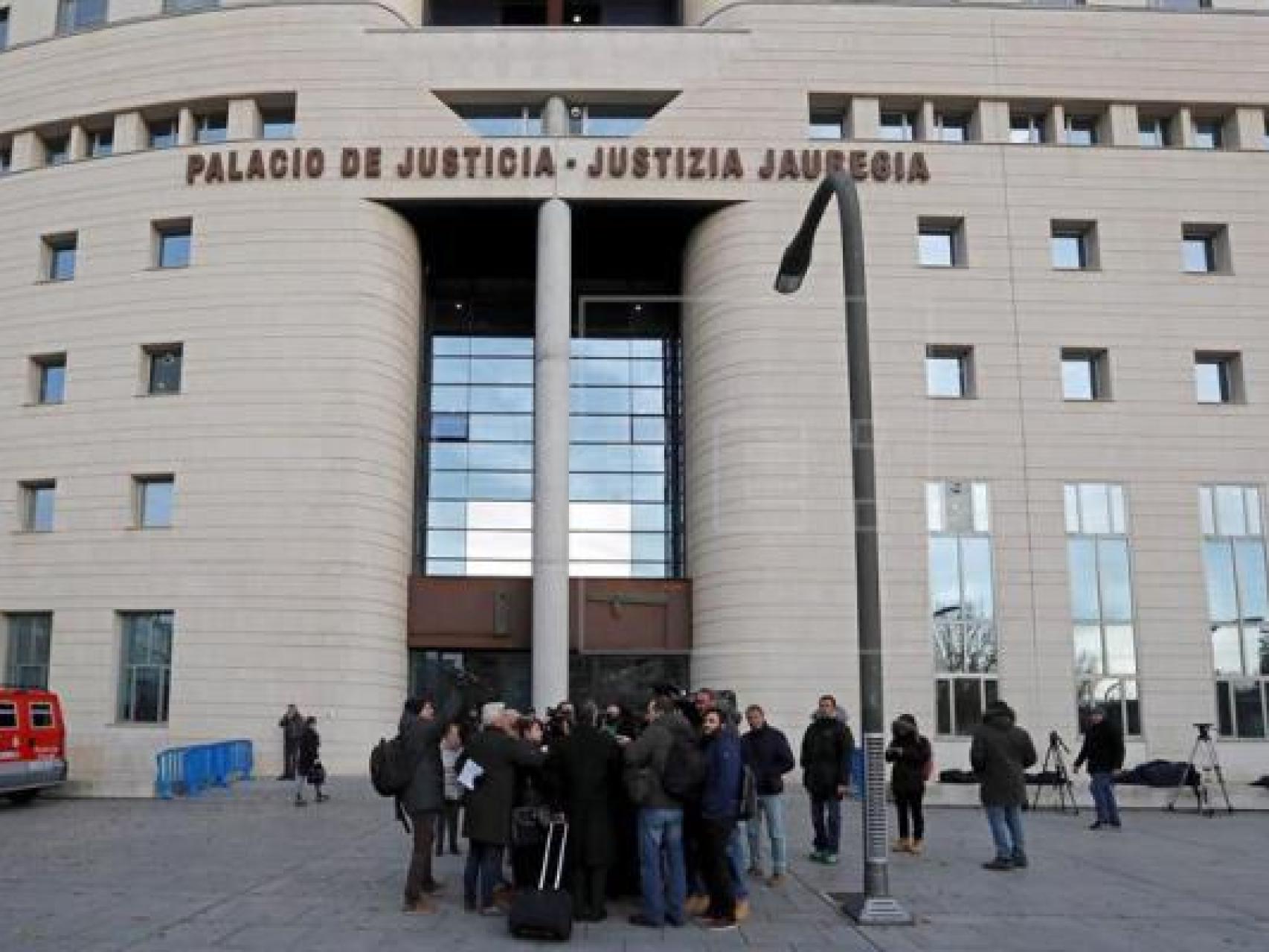 Palacio de Justicia de Pamplona./