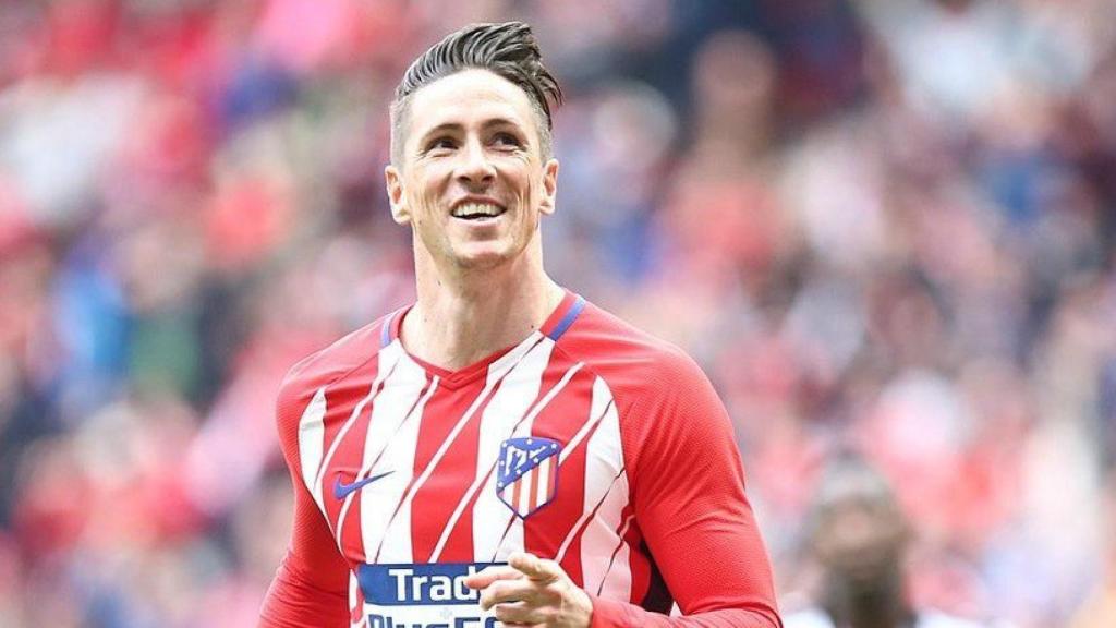 Fernando Torres. Foto: Twitter (@Atleti)