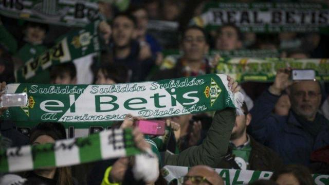 Aficionados del Betis. Foto: realbetisbalompie.es