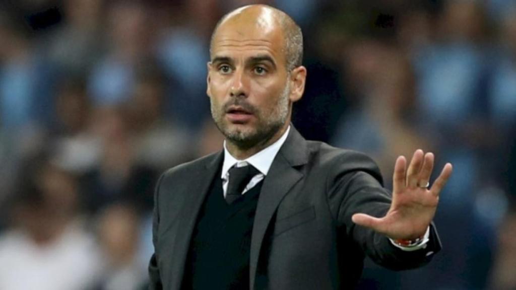 Guardiola, entrenador del Manchester City. Foto: mancity.com