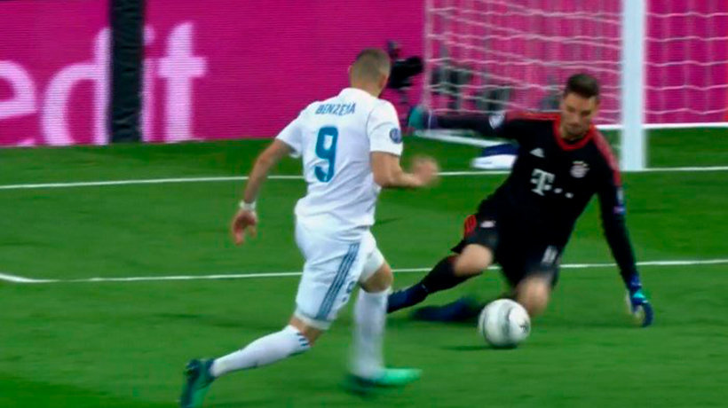 Así fue la pifia de Ulreich que no perdonó Benzema