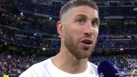 Sergio Ramos habla tras el partido