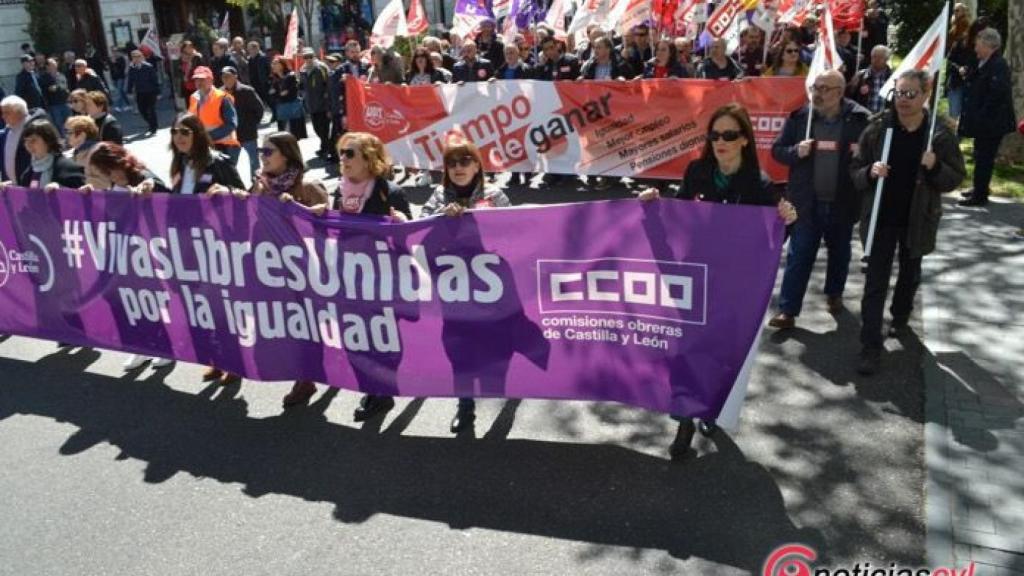 manifestacion 1 mayor trabajo valladolid 2018 3