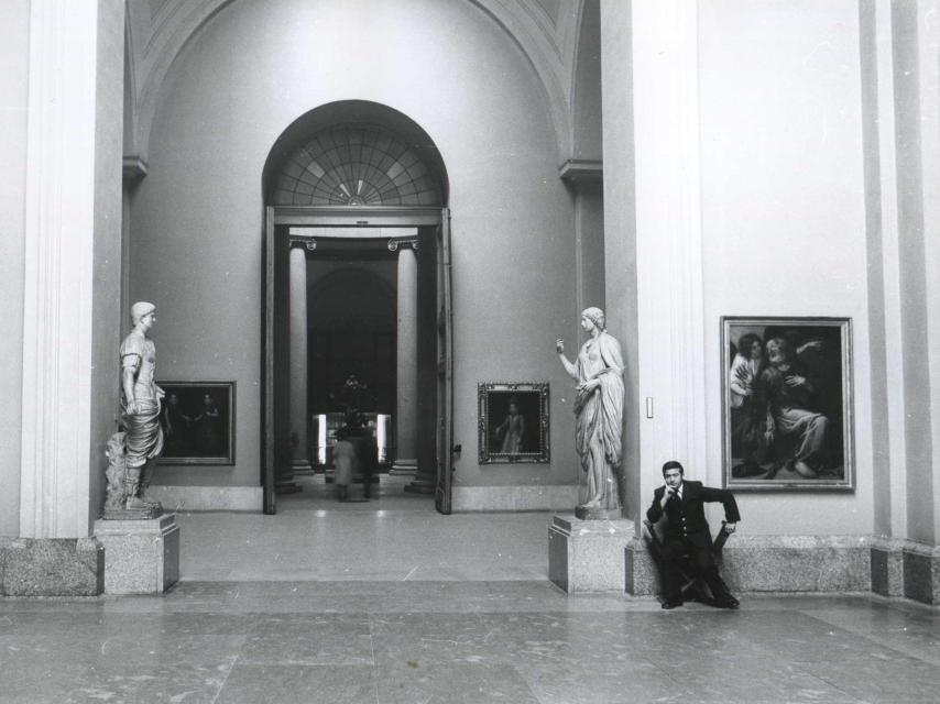 Una foto del archivo del Prado, de 1977.