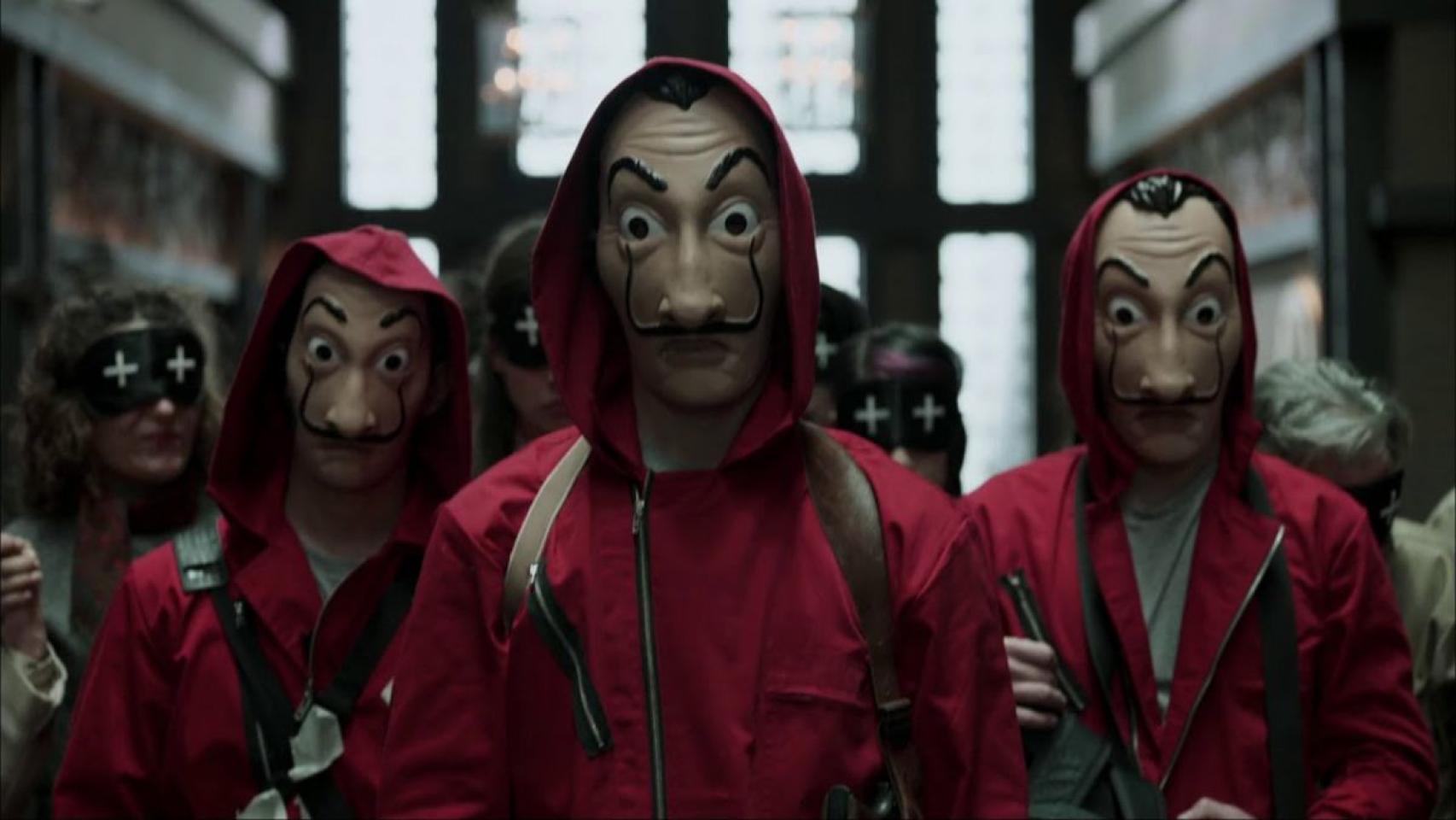 Fotograma de La casa de papel.