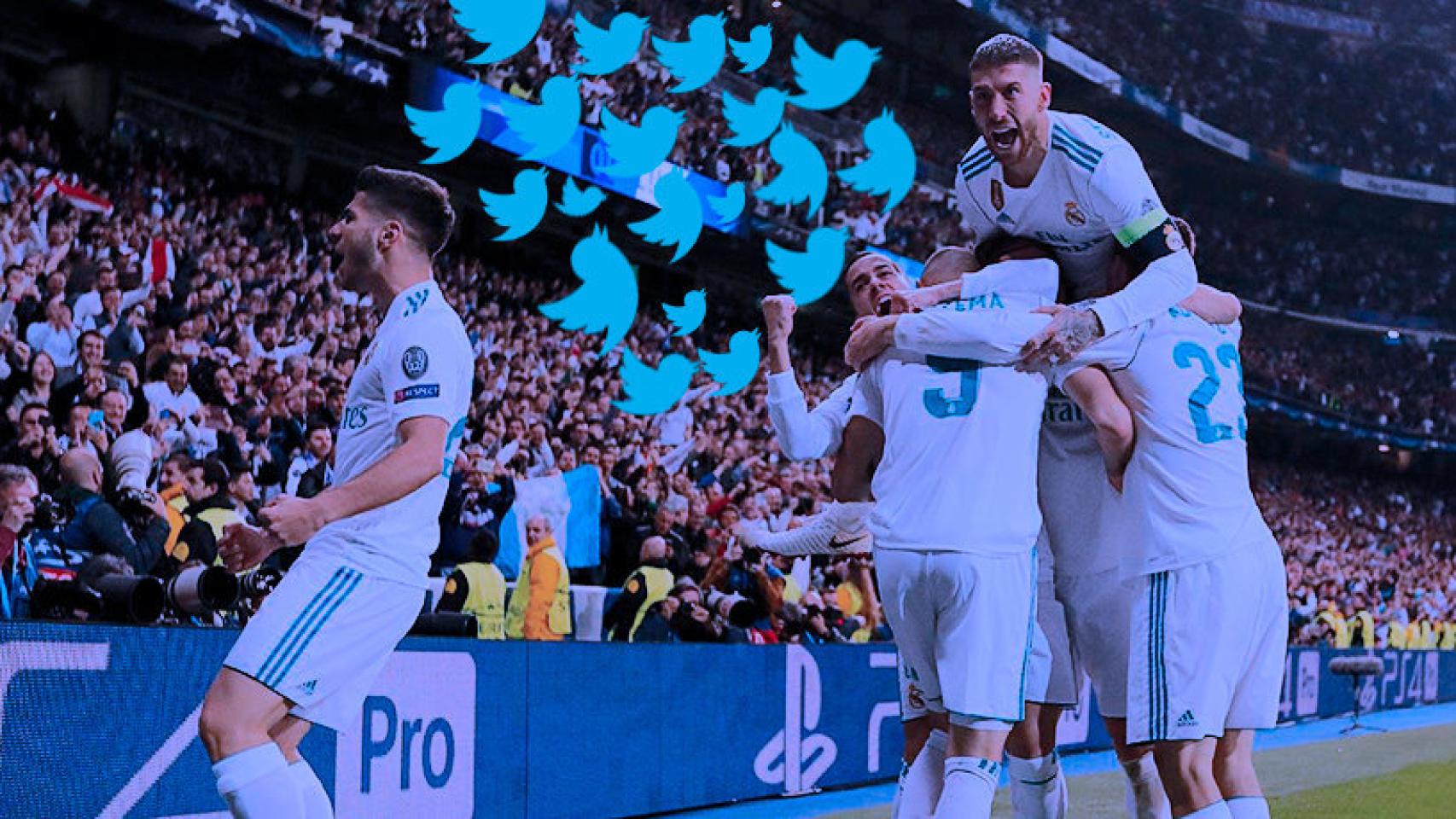 La semifinal de Champions en Twitter