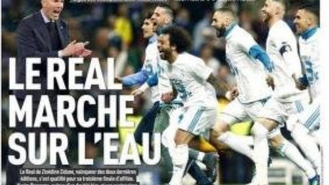 Portada de L'Equipe (02/05/2018)