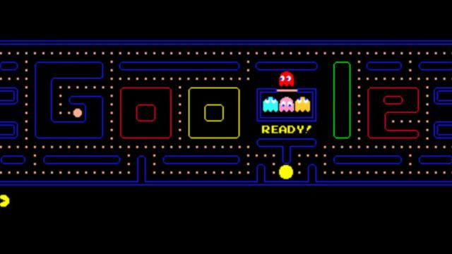 google pacman videojuegos