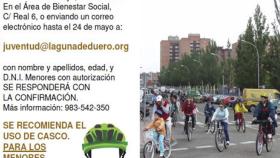 Valladolid-bicicletada-drogas-laguna