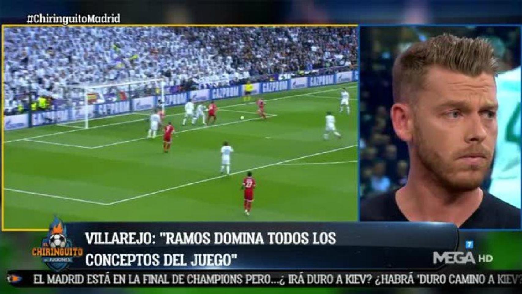 Jota Jordi en El Chiringuito. Foto: Twitter (@elchiringuitotv)