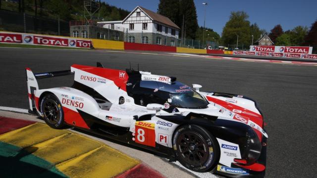 El Toyota de Fernando Alonso para las 6 Horas de Spa.