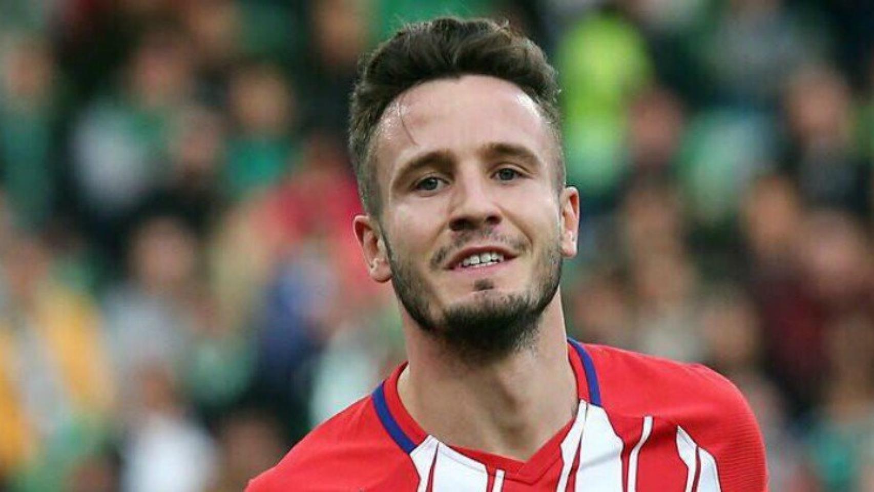 Saúl Ñíguez, con el Atlético de Madrid. Foto: Twitter (@saulniguez)