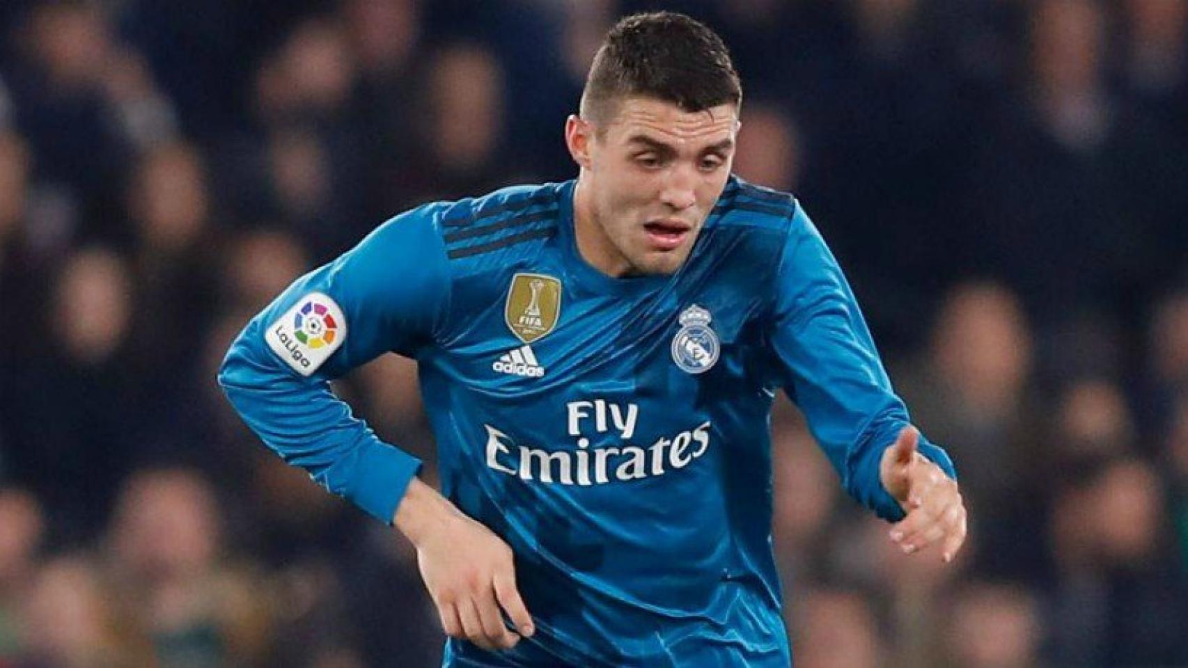 Kovacic durante un partido del Madrid