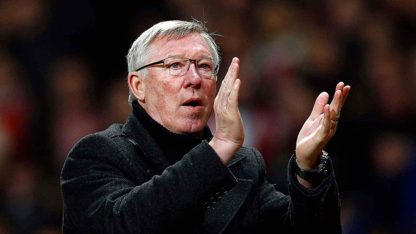 Ferguson, en su etapa como entrenador del Manchester United