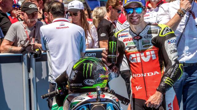 Cal Crutchlow, pole en Jerez.