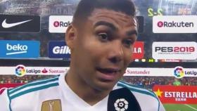 Casemiro habla tras el partido