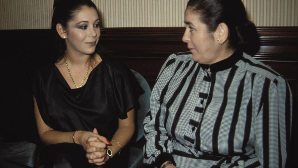 Isabel Pantoja y su madre, Ana Martín