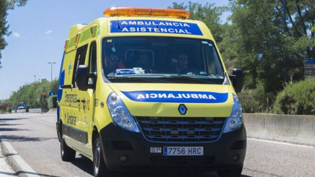 Imagen de archivo de una ambulancia de Sacyl