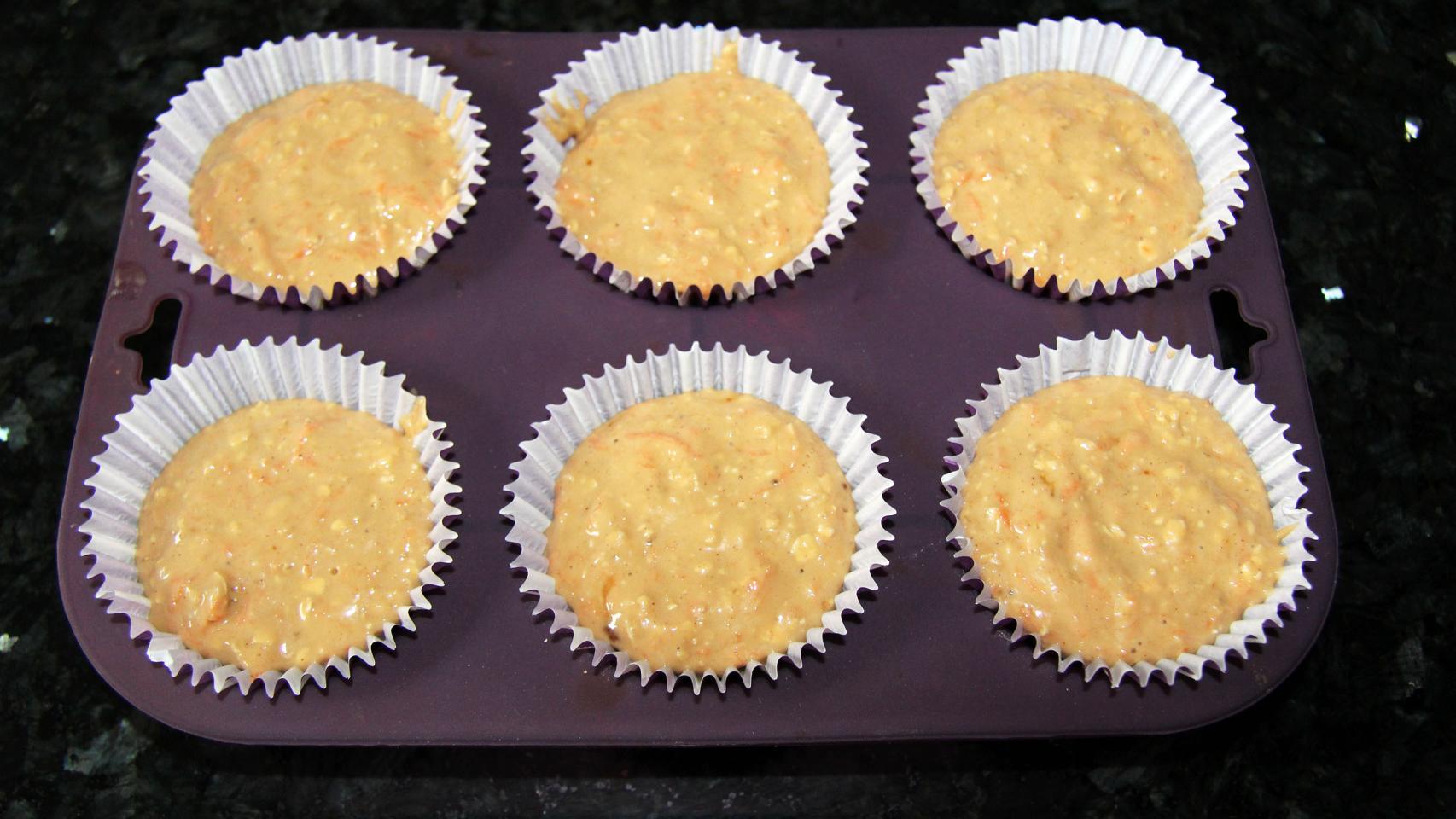 MUFFINS DE ZANAHORIA, AVENA Y FRAMBUESAS 10