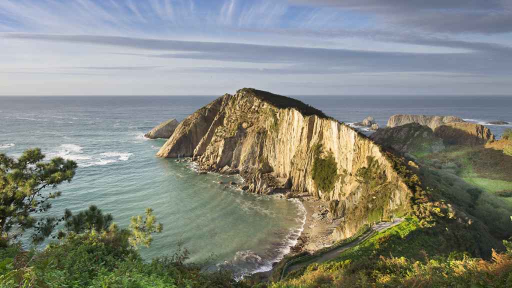 Playa del Silencio, en Cudillero.