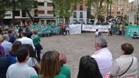 Concentración de la escuela pública en Valladolid