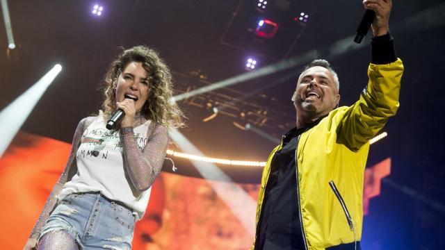 Belinda y Juan Magan en el Primavera Pop de Madrid. Gtres.