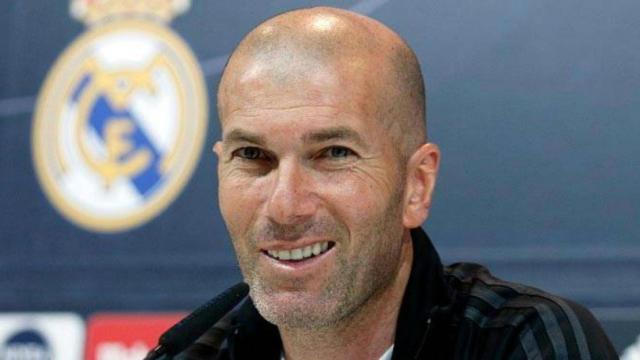 Zidane, en rueda de prensa