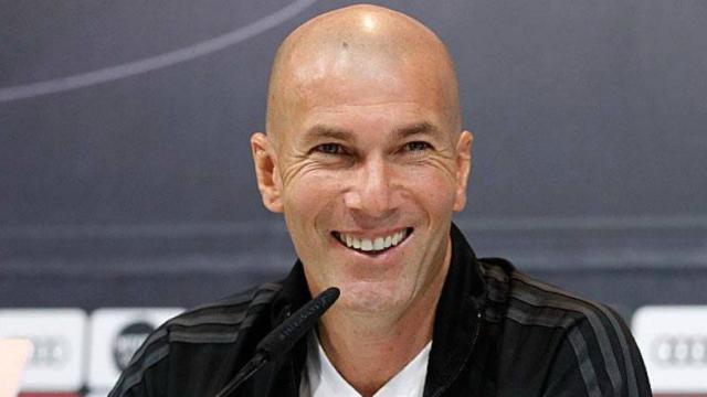 Zidane, en rueda de prensa