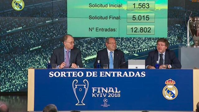 Ganadores del sorteo de entradas para la final de la Champions League