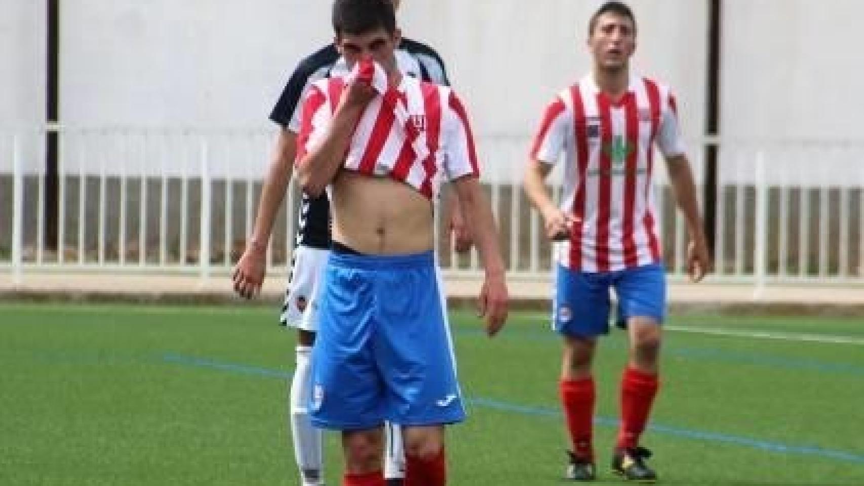 Uno de los jugadores del Onda durante el partido.