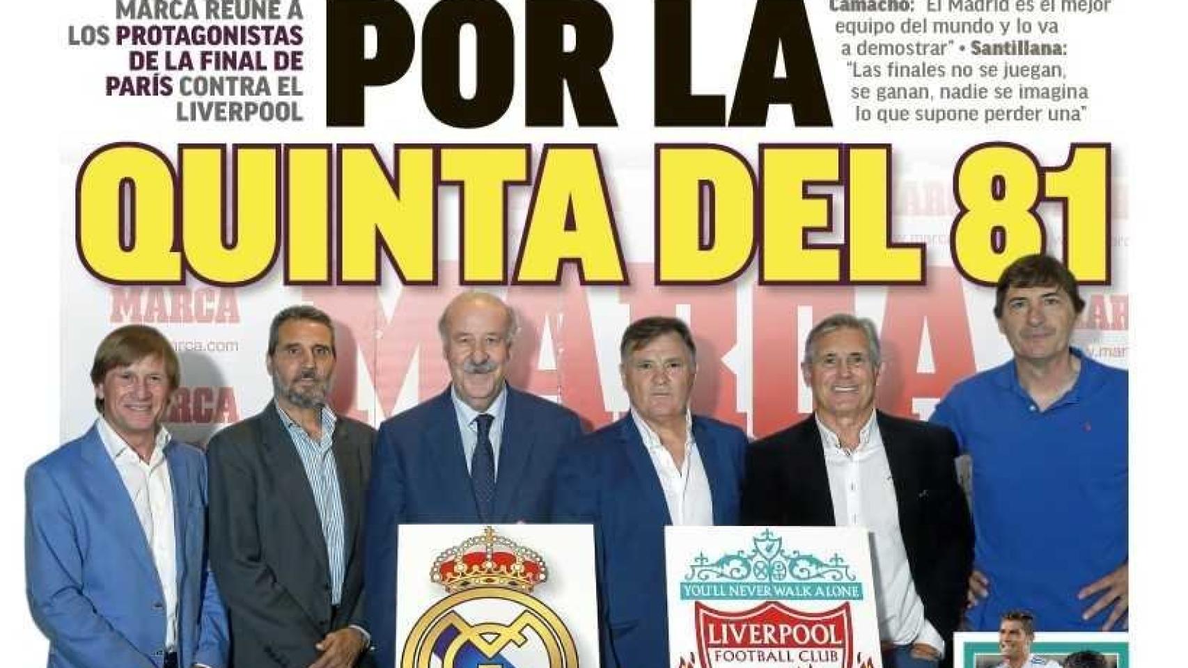 Portada MARCA (09/05/18).