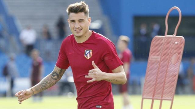 Giménez, jugador del Atleti. Foto: atleticodemadrid.com