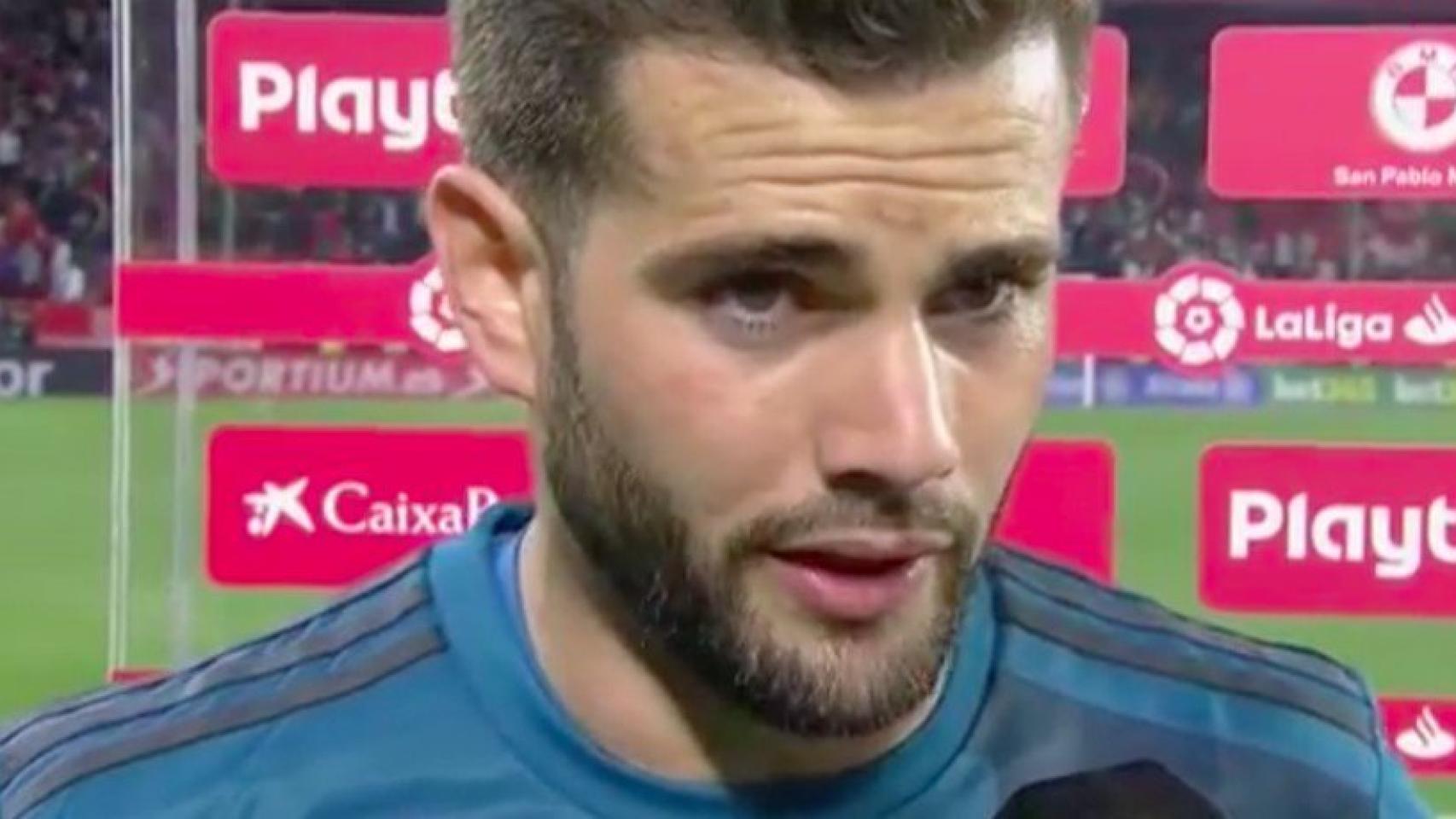 Nacho habla tras el partido